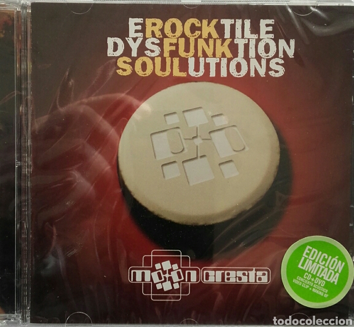CDs de m&uacute;sica: MOON CRESTA EROCKTILE DYSFUNKTION SOULUTIONS - Foto 1