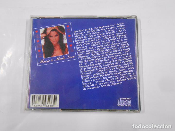 CDs de m&uacute;sica: MUSIC TO MAKE LOVE. TDKCD4 - Foto 2