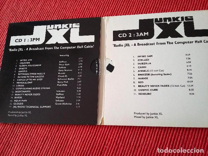 CDs de m&uacute;sica: JUNKIE XL 2 CD PROMOTION A BROADCOAST FROM THE COMPUTER HELL CABIN. 2003 - Foto 2