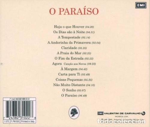 CDs de m&uacute;sica: Madredeus - O Para&iacute;so - 14 can&ccedil;oes - Foto 2