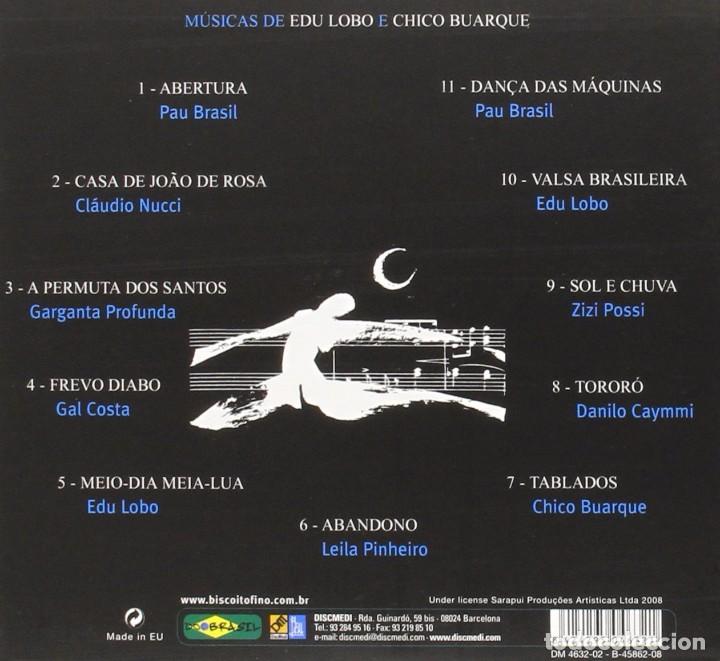 CDs de m&uacute;sica: Edu Lobo / Chico Buarque - Dan&ccedil;a Da Meia Lua - CD Digipack - Foto 2