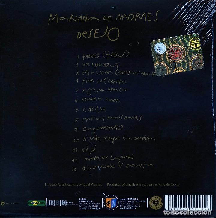 CDs de m&uacute;sica: Mariana de Moraes - Desejo - CD. Carboard Sleeve. Gatefold. - Foto 2