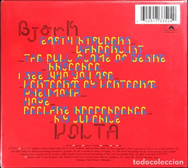 CDs de m&uacute;sica: Bj&ouml;rk - Volta - CD Digipack. Nuevo y precintado - Foto 2