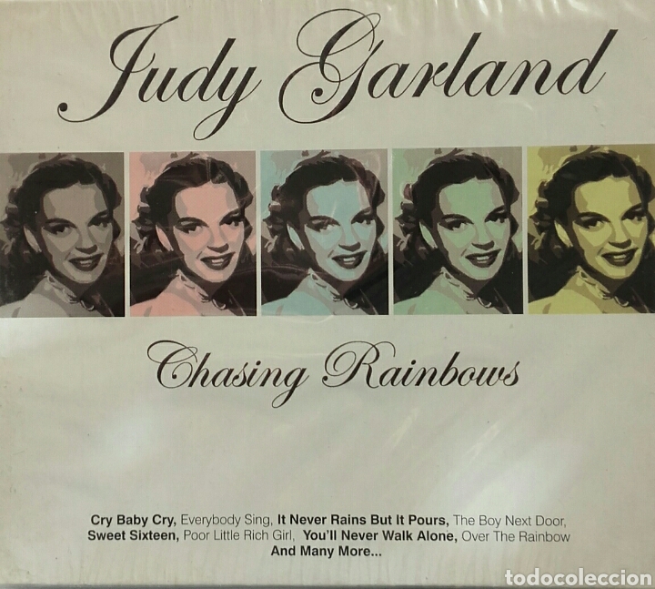 CDs de m&uacute;sica: JUDY GARLAND CHASING RAINBOWS - Foto 1