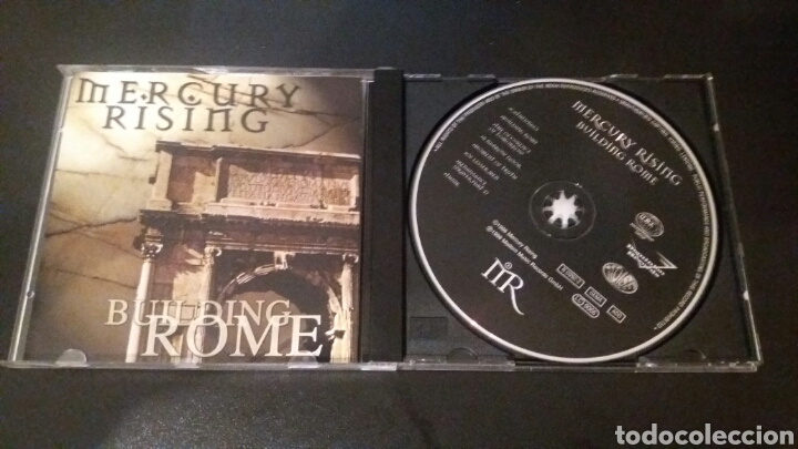 CDs de m&uacute;sica: MERCURY RISING &rdquo;BUILDING ROME&rdquo; HEAVY 1998. - Foto 1