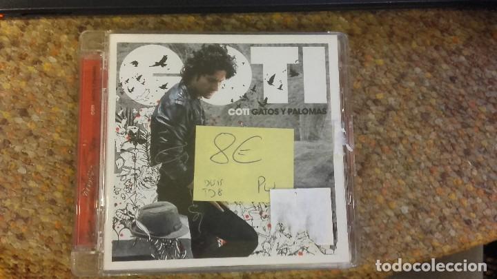 CDs de m&uacute;sica: Coti , Gatos y Palomas , CD - Foto 1