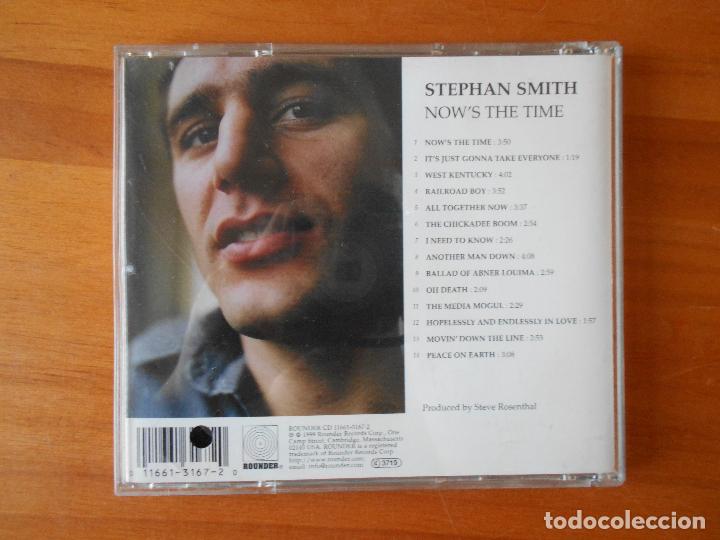 CDs de m&uacute;sica: CD STEPHAN SMITH - NOWS THE TIME (M8) - Foto 2