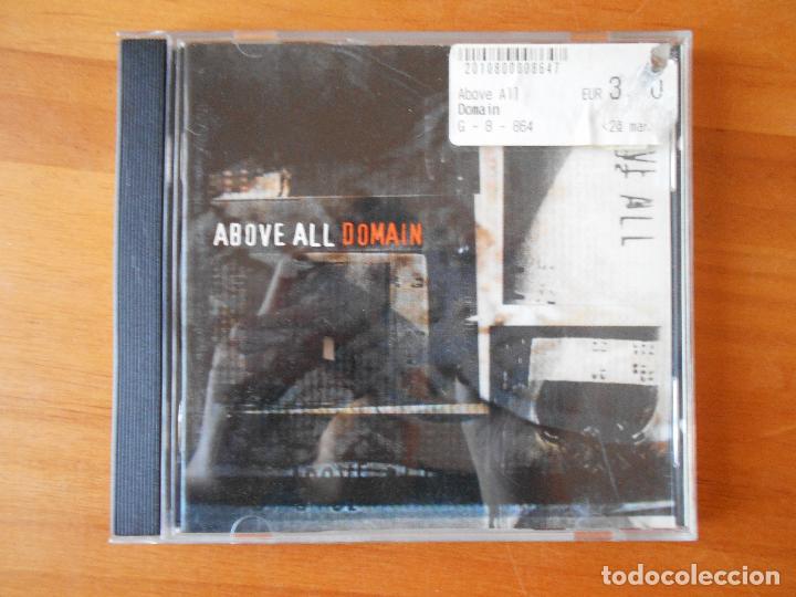 CDs de m&uacute;sica: CD ABOVE ALL - DOMAIN (N8) - Foto 1