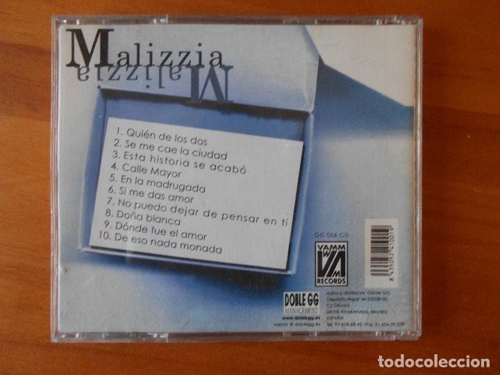 CDs de m&uacute;sica: CD MALIZZIA - EN LA MADRUGADA (&Ntilde;8) - Foto 2