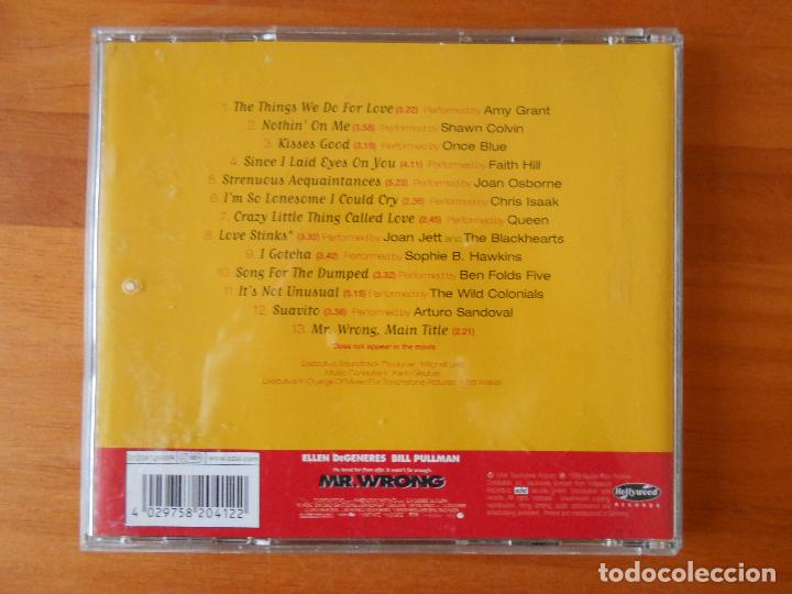 CDs de m&uacute;sica: CD MR. WRONG - B.S.O. (&Ntilde;8) - Foto 2