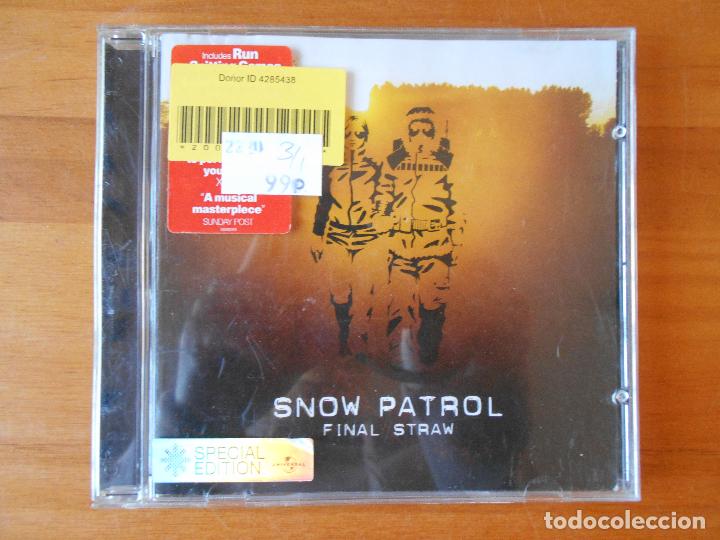 CDs de m&uacute;sica: CD SNOW PATROL - FINAL STRAW (R8) - Foto 1