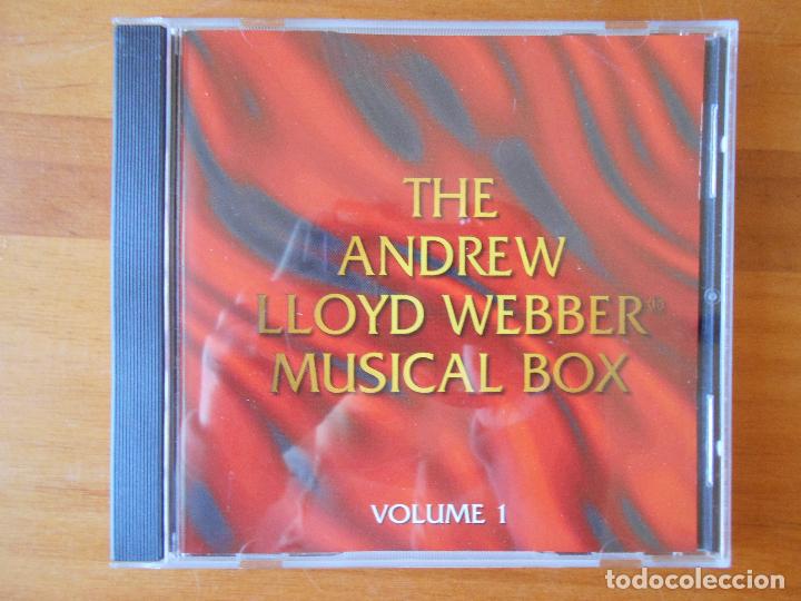 CDs de m&uacute;sica: CD THE ANDREW LLOYD WEBBER MUSICAL BOX - VOLUME 1 (R8) - Foto 1
