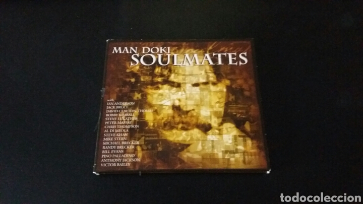 CDs de m&uacute;sica: MAN DOKI &rdquo; SOULMATES&rdquo; SYNTH POP COPY PROTECT.2002. - Foto 1