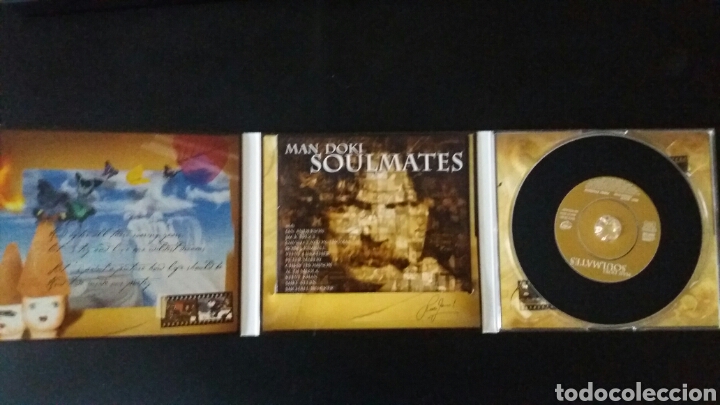 CDs de m&uacute;sica: MAN DOKI &rdquo; SOULMATES&rdquo; SYNTH POP COPY PROTECT.2002. - Foto 2