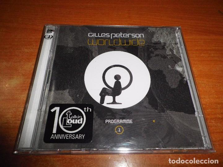 CDs de M&uacute;sica: GILLES PETERSON Worldwide DOBLE CD 2000 EU ROY RYERS HERBERT ZERO 7 KELIS SKI KOOP 24 TEMAS 2 CD