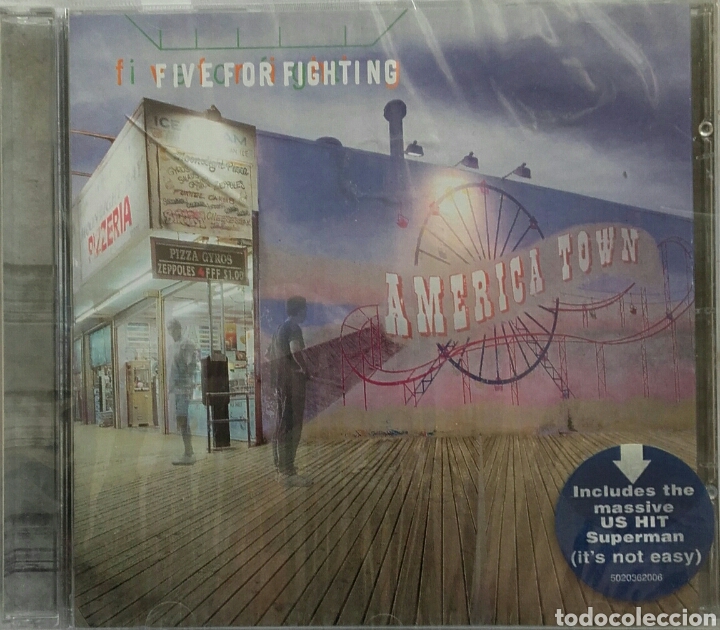 CDs de m&uacute;sica: FIVE FOR FIGHTING AM&Eacute;RICA TOWN