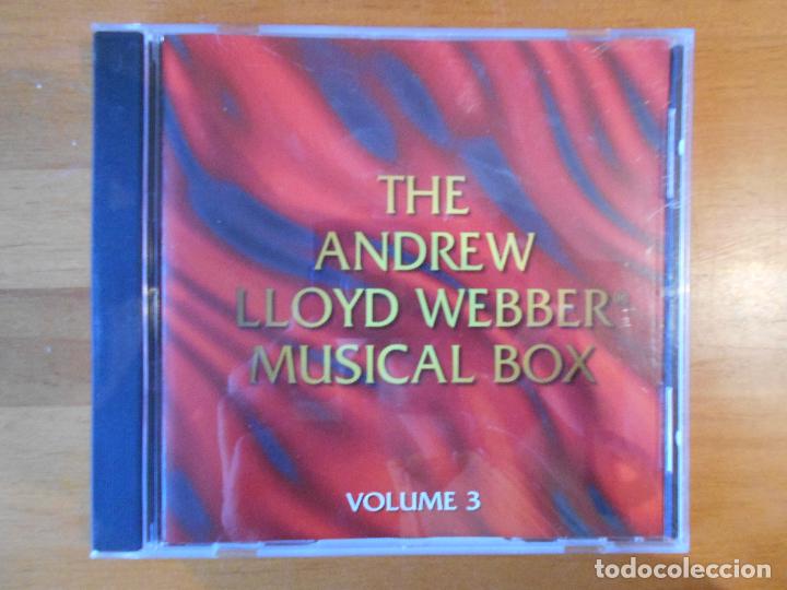 CDs de m&uacute;sica: CD THE ANDREW LLOYD WEBBER MUSICAL BOX - VOLUME 3 (S8) - Foto 1