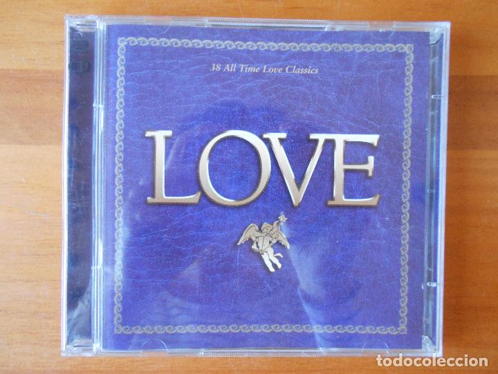 CDs de m&uacute;sica: CD LOVE - 38 ALL TIME LOVE CLASSICS (2 CD) (V8) - Foto 1