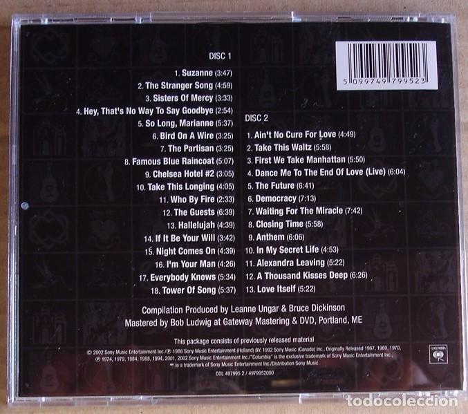 CDs de m&uacute;sica: LEONARD COHEN - THE ESSENTIAL (2CD) 2002 - Foto 4
