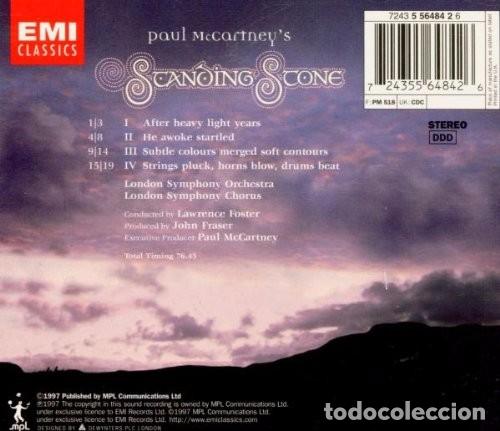 CDs de m&uacute;sica: Paul McCartney - Standing Stone - CD con slipcase y libreto - Foto 2