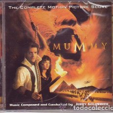CDs de Música: B.S.O. ORIGINAL * LA MOMIA * (SCORE COMPLETO: 2 CDS). JERRY GOLDSMITH. RARÍSIMA. NUEVA.
