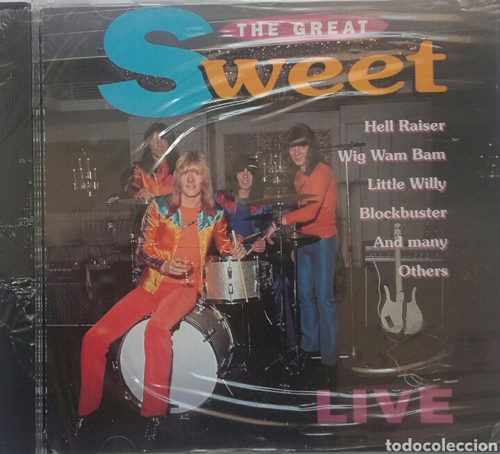 CDs de m&uacute;sica: SWEET THE GREAT LIVE - Foto 1