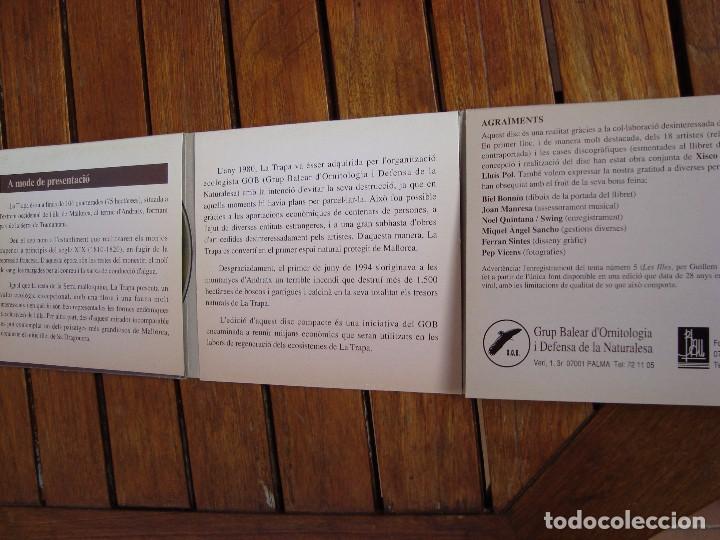 CDs de m&uacute;sica: CAN&Ccedil;ONS PER LA TRAPA. BLAU.  1994. EDICI&Oacute; DEL GOB. MALLORCA. - Foto 2