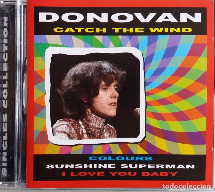 CDs de m&uacute;sica: DONOVAN, CATCH THE WIND. CD SOLO ESPA&Ntilde;A Y COMO NUEVO - Foto 1