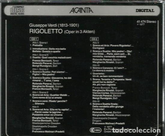 doble cd rigoletto opera de giuseppe verdi Buy CD s of