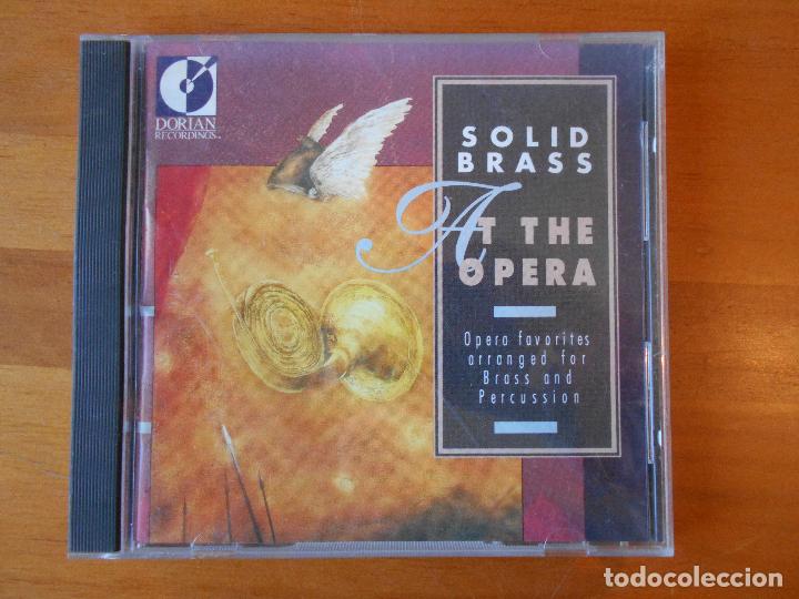 CDs de m&uacute;sica: CD SOLID BRASS - AT THE OPERA (C9) - Foto 1