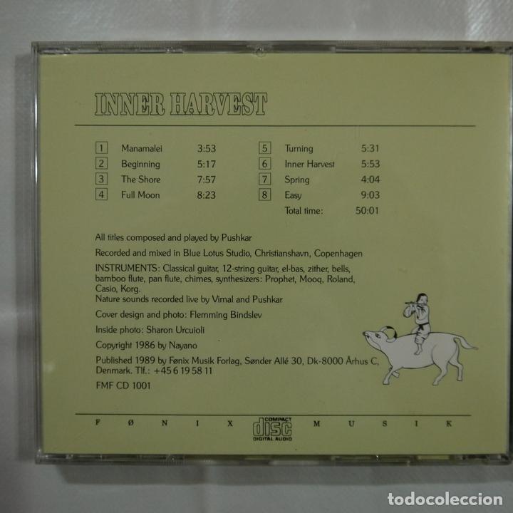 CDs de m&uacute;sica: PUSHKAR - INNER HARVEST - CD 1989 - Foto 2