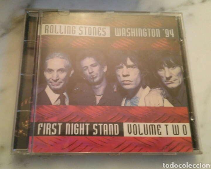 CDs de M&uacute;sica: ROLLING STONES- WASHINGTON 94. FIRST NIGHT STAND. VOL. 2 CD RAREZA ROCK