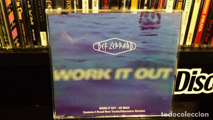 CDs de m&uacute;sica: DEF LEPPARD - WORK IT OUT - Foto 1