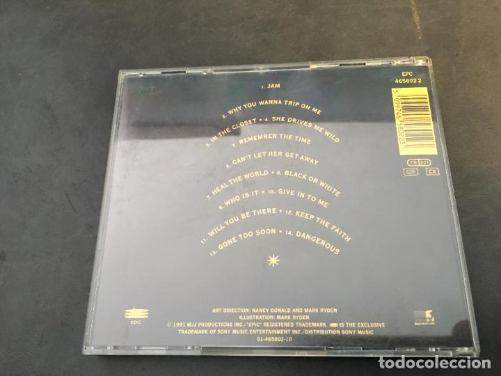 CDs de m&uacute;sica: MICHAEL JACKSON (DANGEROUS) CD 14 TRACKS (CDI4) - Foto 3