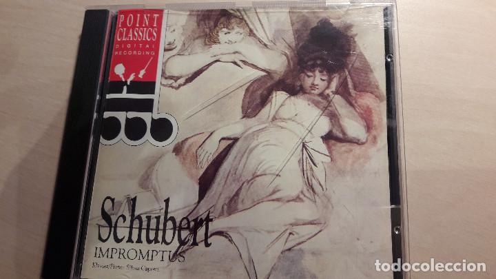 CDs de m&uacute;sica: SCHUBERT. IMPROMPTUS. SILVIA CAPOVA. POINT CLASSICS. - Foto 1