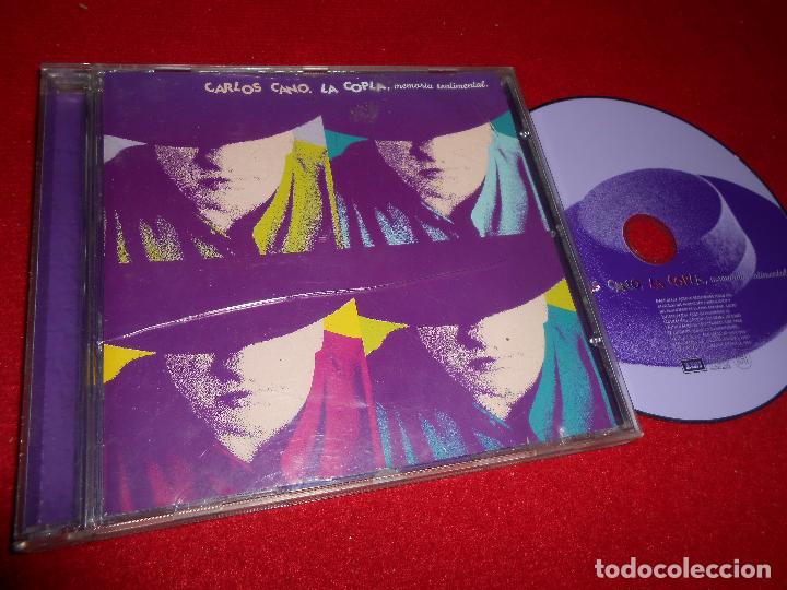 CDs de m&uacute;sica: CARLOS CANO LA COPLA, MEMORIA SENTIMENTAL CD 1999 EMI - Foto 1