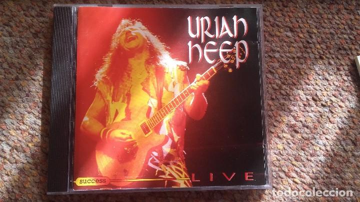 CDs de m&uacute;sica: Uriah heep , live , CD - Foto 1