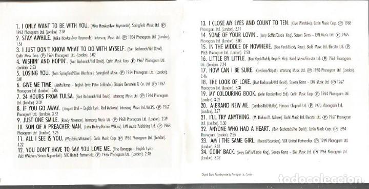 CDs de m&uacute;sica: CD DUSTY SPRINGFIELD . THE SILVER COLLECTION ( 24 TRACKS ) - Foto 2