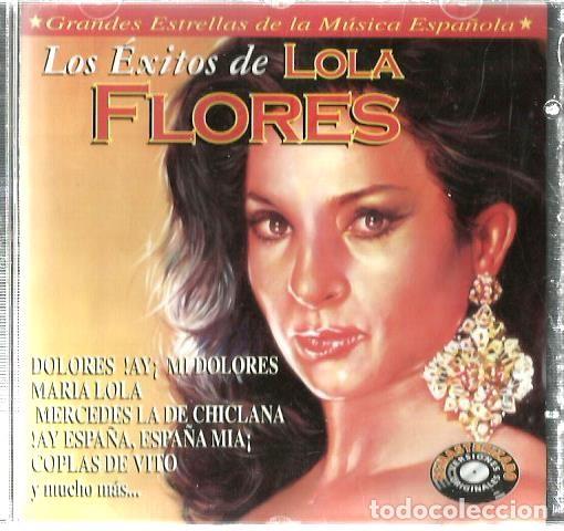 CDs de m&uacute;sica: CD LOLA FLORES : LOS EXITOS DE LOLA FLORES - Foto 1