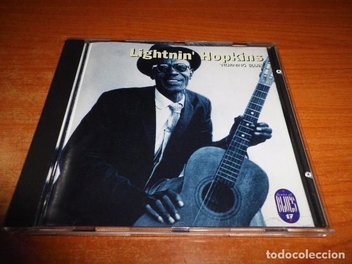 CDs de M&uacute;sica: LIGHTNIN&acute; HOPKINS Morning blues CD ALBUM DEL A&Ntilde;O 1995 ESPA&Ntilde;A COLECCION ALTAYA N&ordm; 17 12 TEMAS