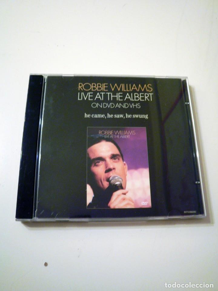 CDs de m&uacute;sica: Robbie Williams - Live At The Albert (CD) - Foto 1