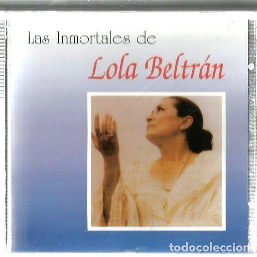 CDs de m&uacute;sica: CD LAS INMORTALES DE LOLA BELTRAN - Foto 1