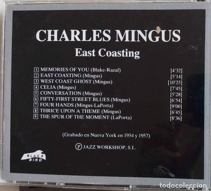 CDs de m&uacute;sica: CHARLIE MINGUS, EAST COASTING. CD CON 4 BONUS TRACKS - Foto 2
