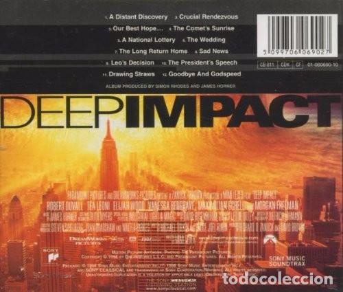 CDs de m&uacute;sica: Deep Impact - James Horner - Foto 2