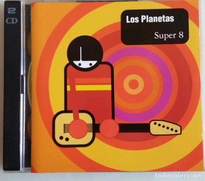 CDs de m&uacute;sica: LOS PLANETAS, SUPER 8 - DOBLE CD, 2 DISCOS CDs - Foto 1