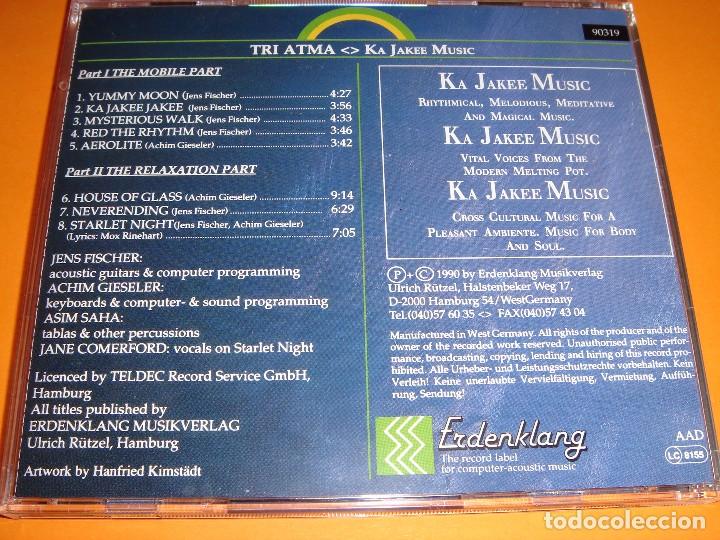 CDs de m&uacute;sica: TRI ATMA / KA JAKEE MUSIC / CD - Foto 2