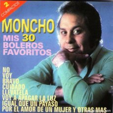 CDs de Música: DOBLE CD ALBUM: MONCHO - MIS 30 BOLEROS FAVORITOS - 30 TRACKS - NOVOSON 1999 + REGALO CD SINGLE