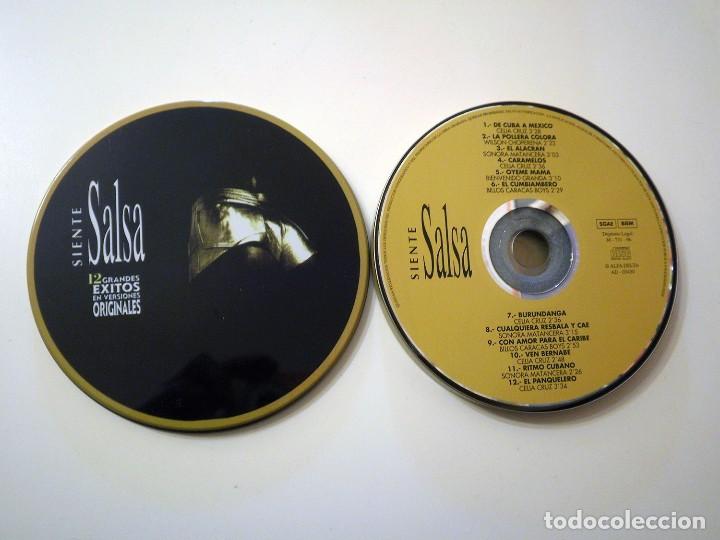CDs de m&uacute;sica: Siente salsa (CD en lata) - Foto 1
