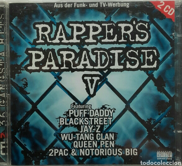 CDs de m&uacute;sica: RAPPERS PARADISE V (DOBLE CD) - Foto 1