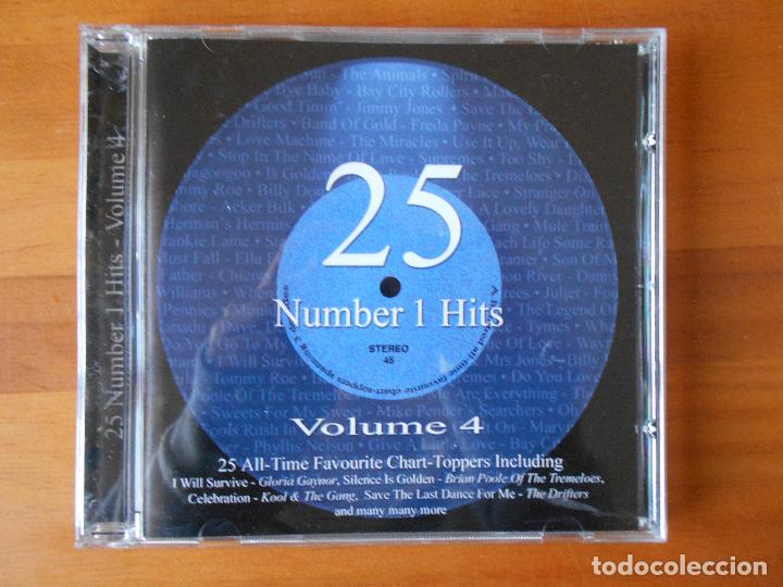 CDs de m&uacute;sica: CD 25 NUMBER 1 HITS - VOLUME 4 (H9) - Foto 1